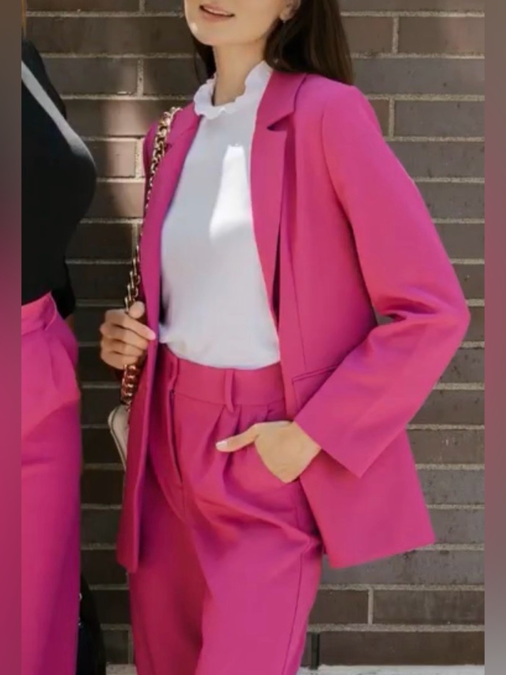 Smash + Tess Hot Pink Blazer